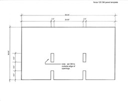 forza 120-panel 3M template